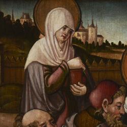 Entombment of Christ detail 1