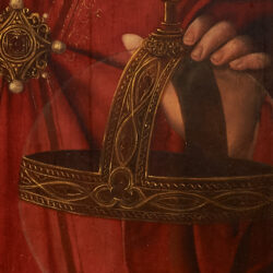 Christ as Salvator Mundi Detail 3