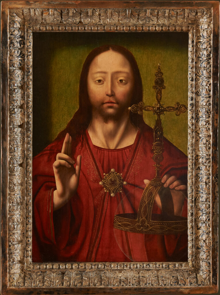 Christ as Salvator Mundi Framed