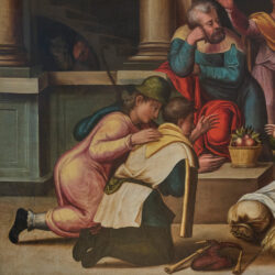 Adoration of the Shepherds detail 2