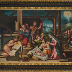 Adoration of the Shepherds Framed