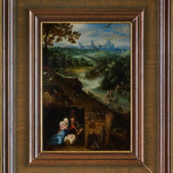 The Nativity Framed