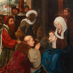 Adoration of the Magi detail 1