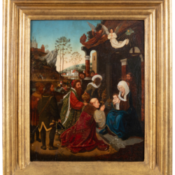 Adoration of the Magi framed