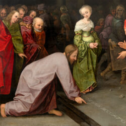 Christ and the Woman Taken in Adultery Detail 1