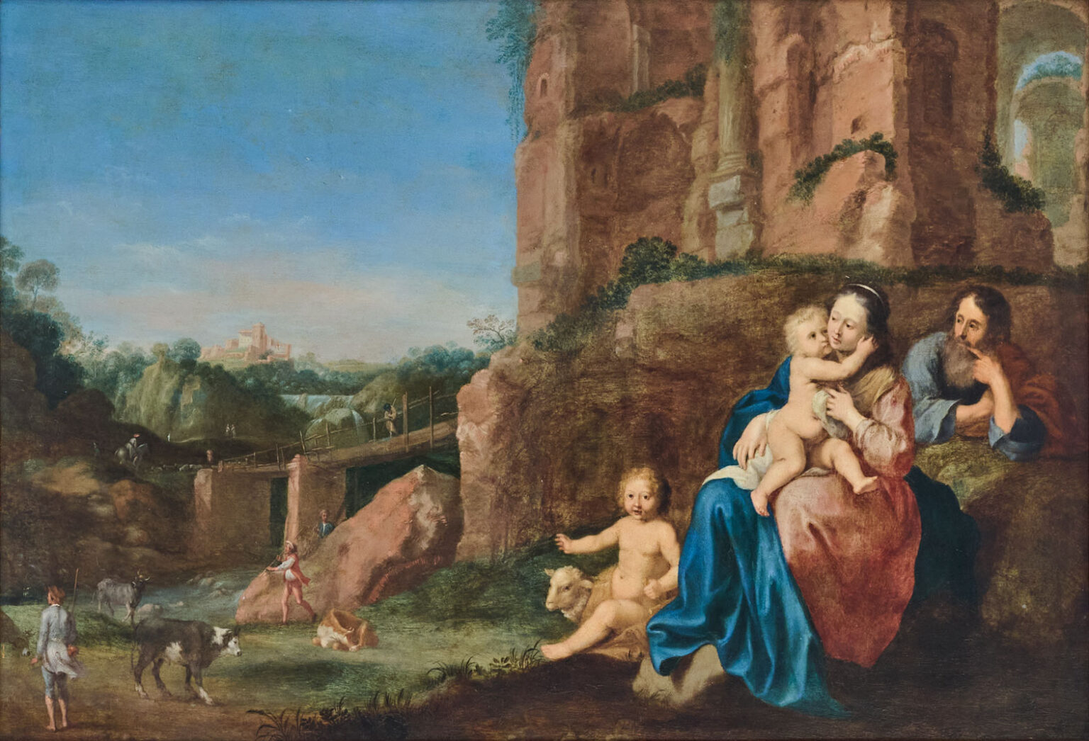 Landscape with Rest on the Flight to Egypt