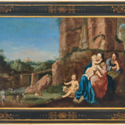 Landscape with Rest on the Flight to Egypt framed