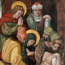 The Entombment of Christ Detail 1