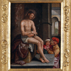 Christ on the Cold Stone Framed